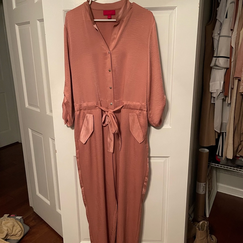 Jennifer Lopez Pink Jumpsuit